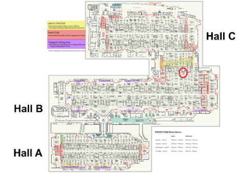 modex booth map 2026